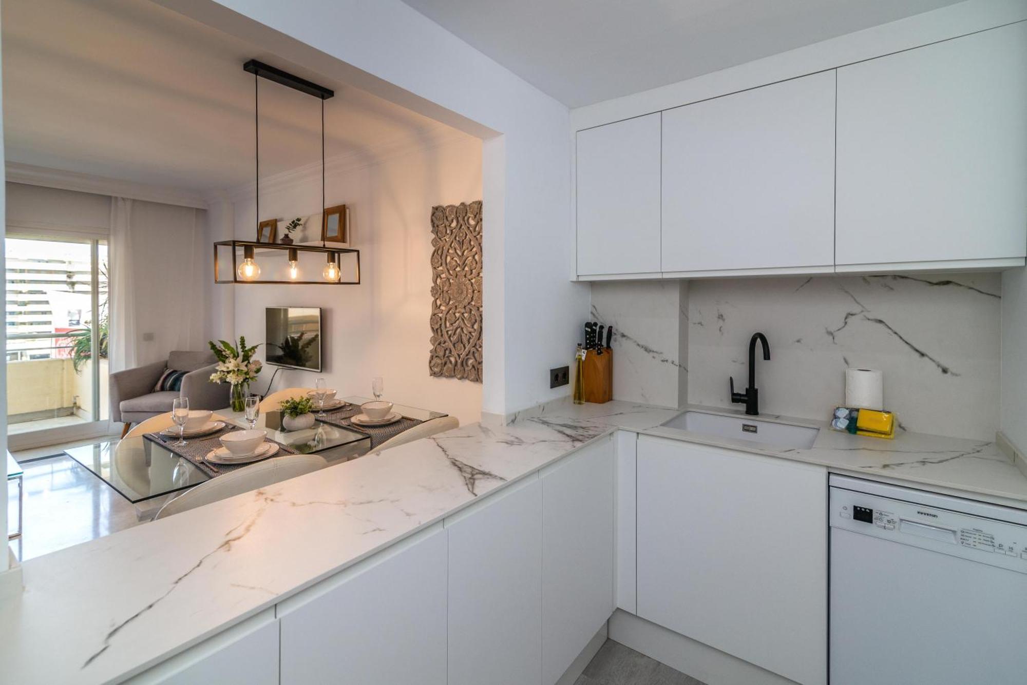 Leilighet Puerto Banus Piso Con Piscina, Garaje Y Padel Marbella