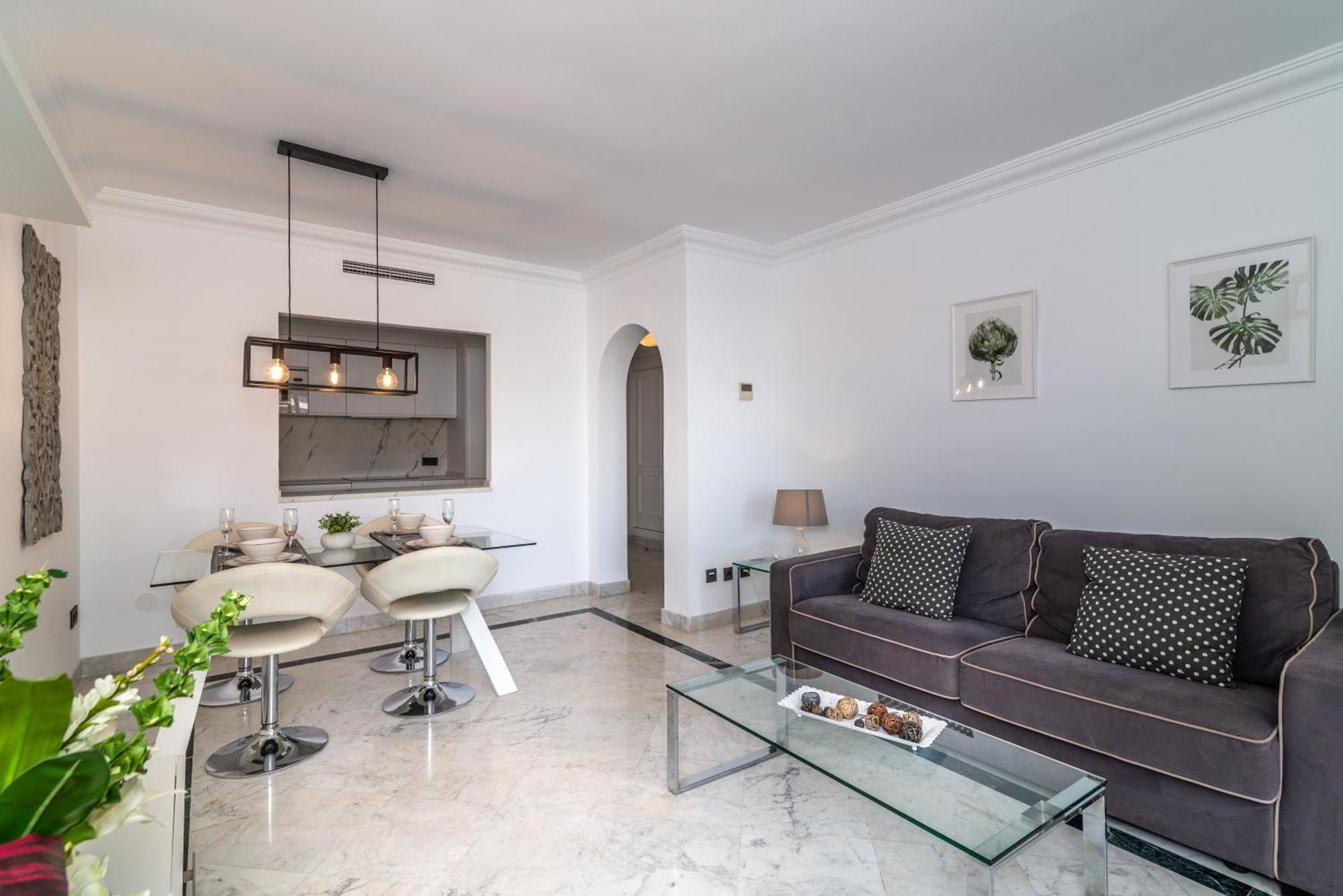 Puerto Banus Piso Con Piscina, Garaje Y Padel Marbella